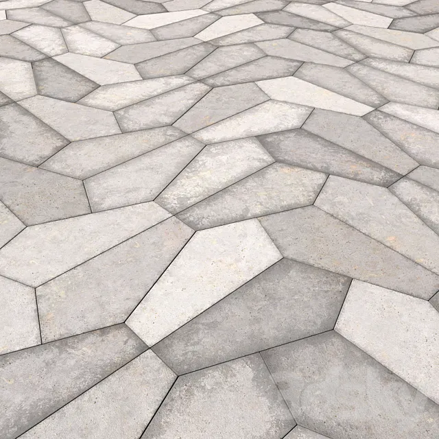 Pentagonal Tile 3 3D Model