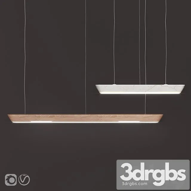 Pentalight woody pendant lamp 3D Model Free
