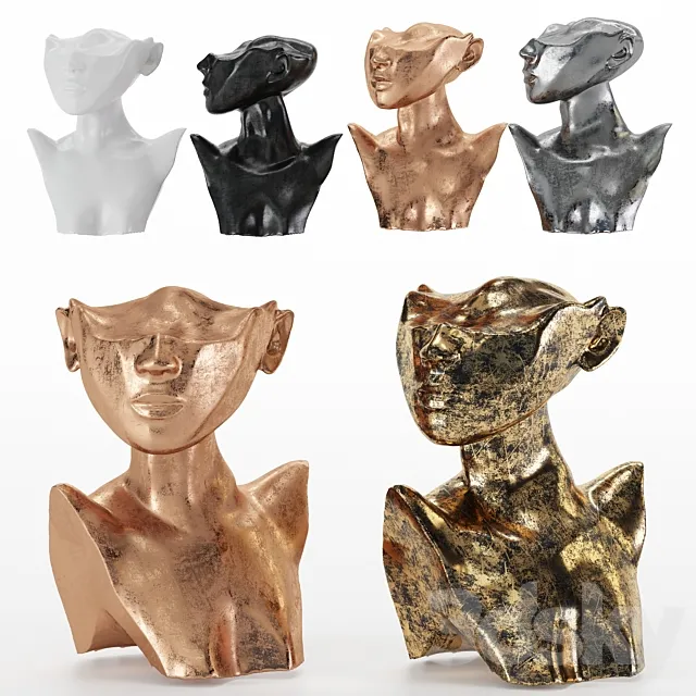 People Art Decor 3D Model