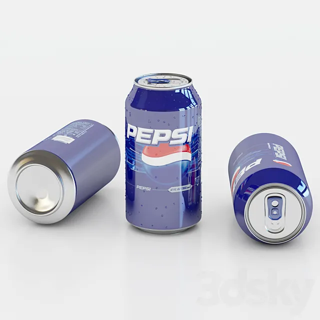 Pepsi 3D Model