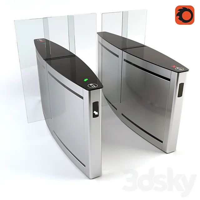 PERCo ST-02 PERCo STD-02 3D Model