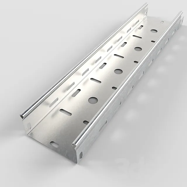 Perforated cable tray ST 3D Model