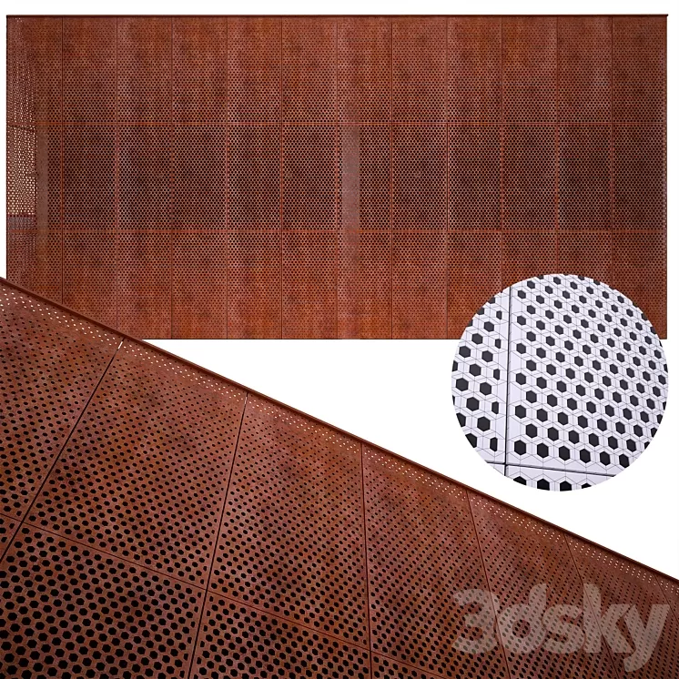 perforated metal panel N21