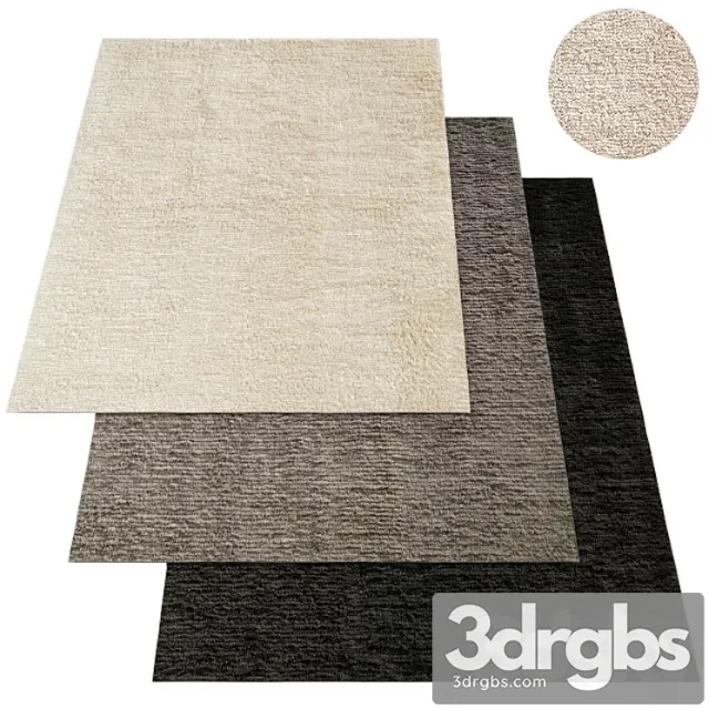 Performance shag rug rh 3D Model Free
