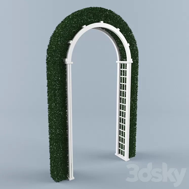 Pergola 3D Model