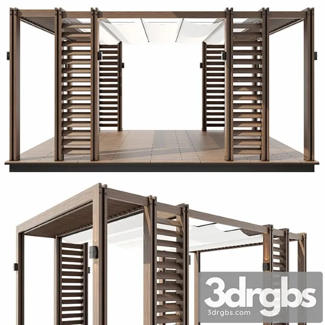 Pergola 5 3D Model Free