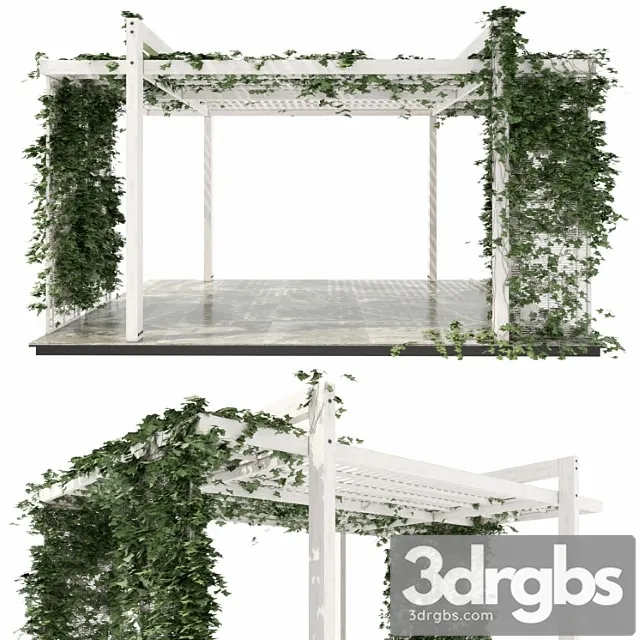 Pergola 6 3D Model Free