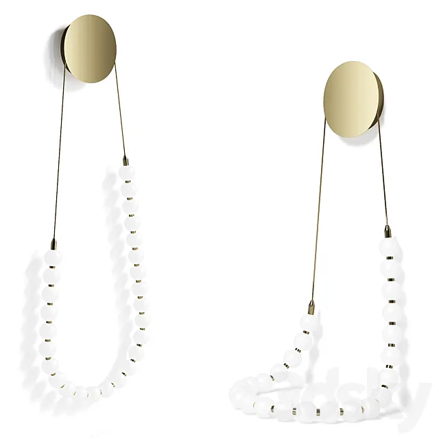 Perla Nova Luce Sconce 3D Model