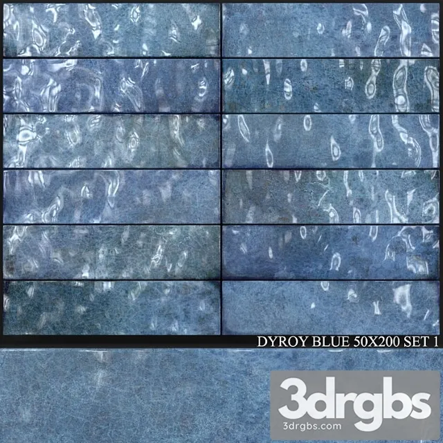 Peronda dyroy blue 50x200 set 1 3D Model Free