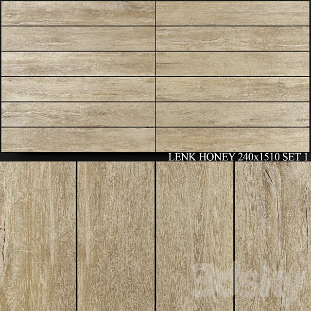 Peronda Lenk Honey 240x1510 Set 1 3D Model