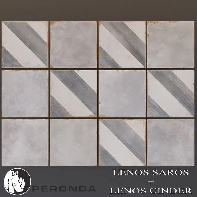 Peronda Lenos Saros and Lenos Cinder 3D Model