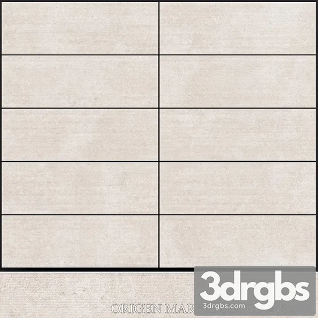 Peronda origen marfil decor 200x600 3D Model Free