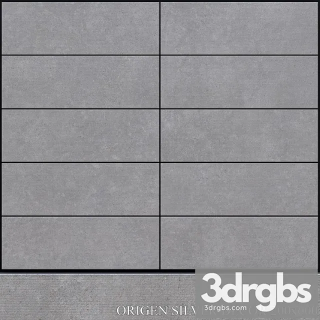 Peronda origen silver decor 200x600 3D Model Free