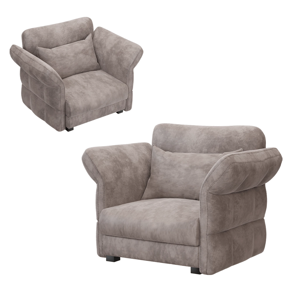 Perozzo - Armchair Eva Due 1 3D Model