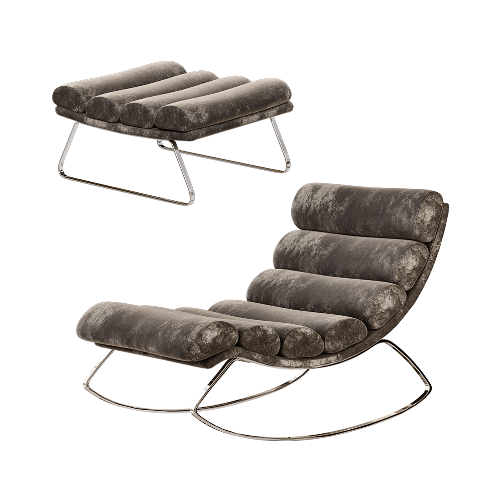 Perozzo - Chair Poltroncina MONET 3D Model