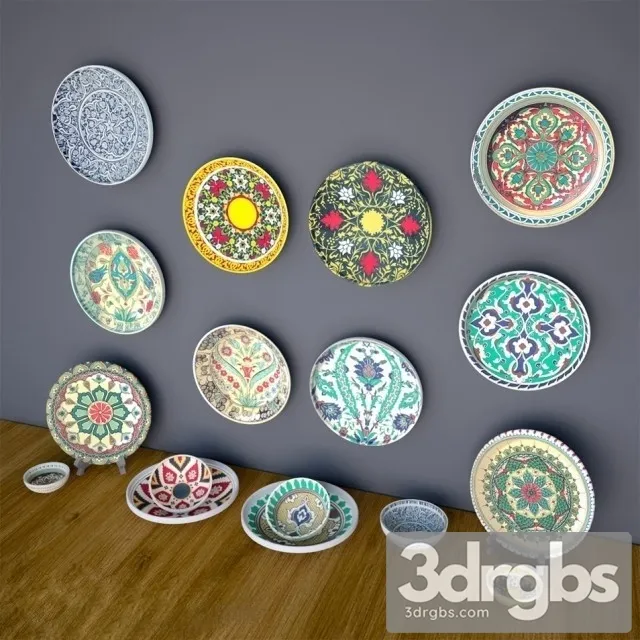 Persian Set 3D Model Free