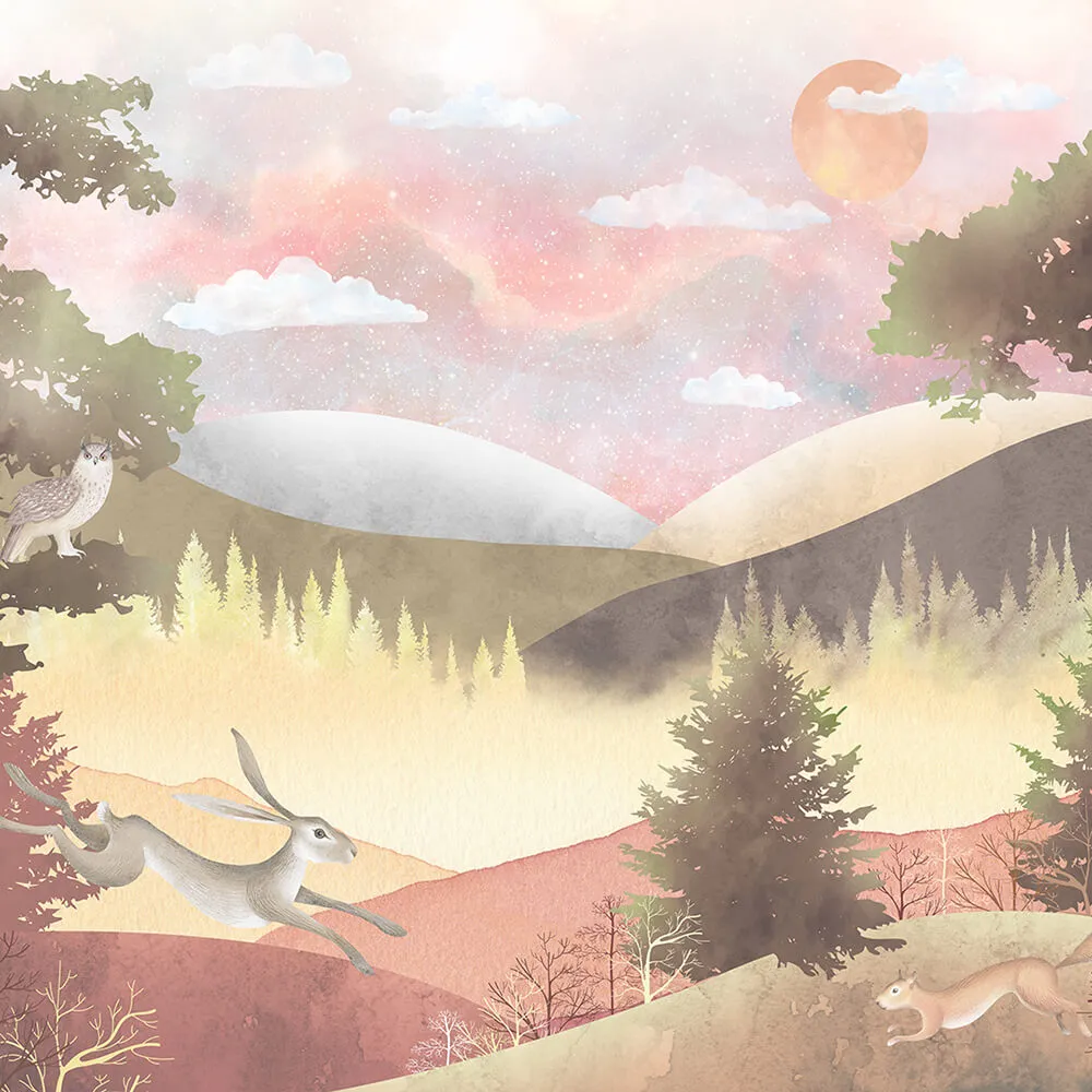 Perspektiva - Wallpaper Forest Stories 3D Model