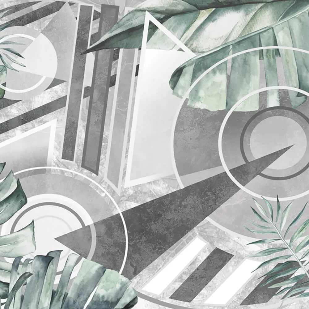 Perspektiva - Wallpaper Geometric leaves 3D Model