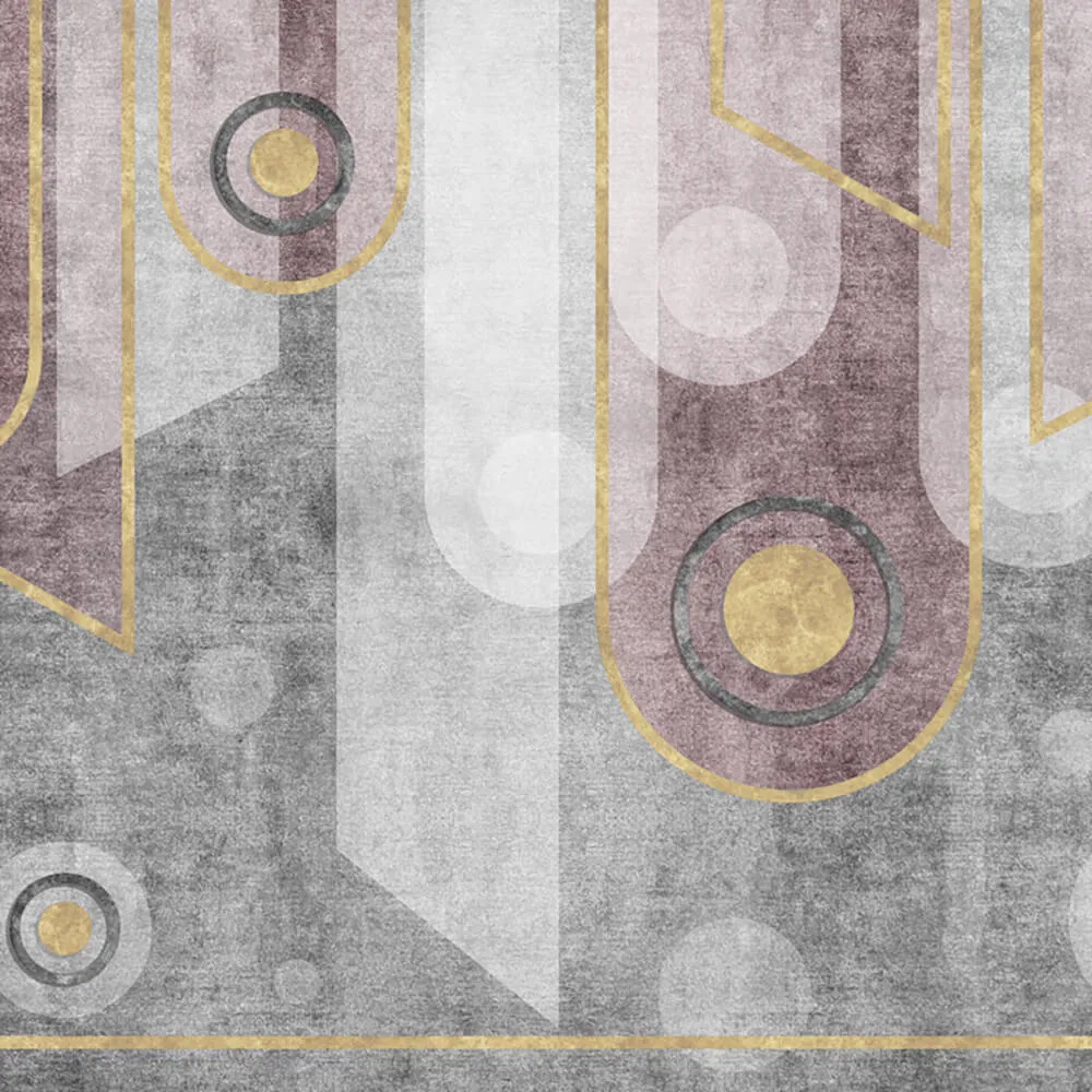 Perspektiva - Wallpaper Vintage geometric composition 3D Model