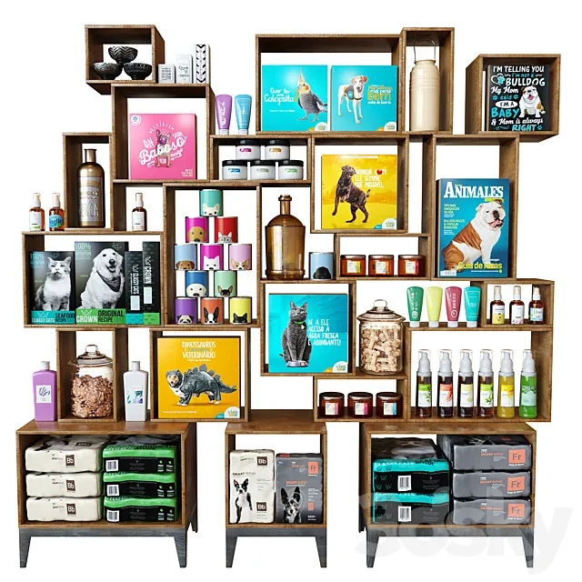 pet shop shelves-15 Free Download