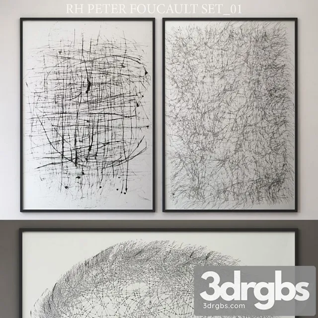 Peter foucault set 01 3D Model Free