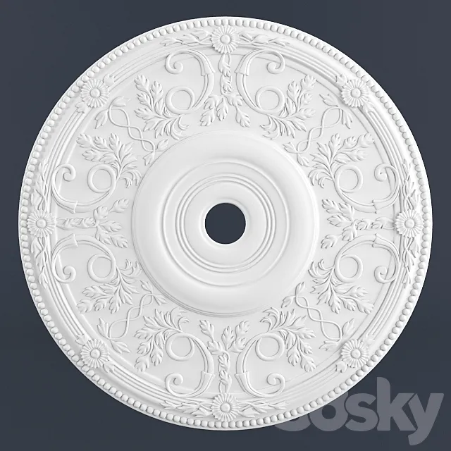 Peterhof socket P 216 3D Model