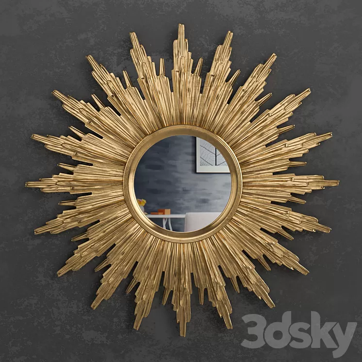 Petit miroir soleil