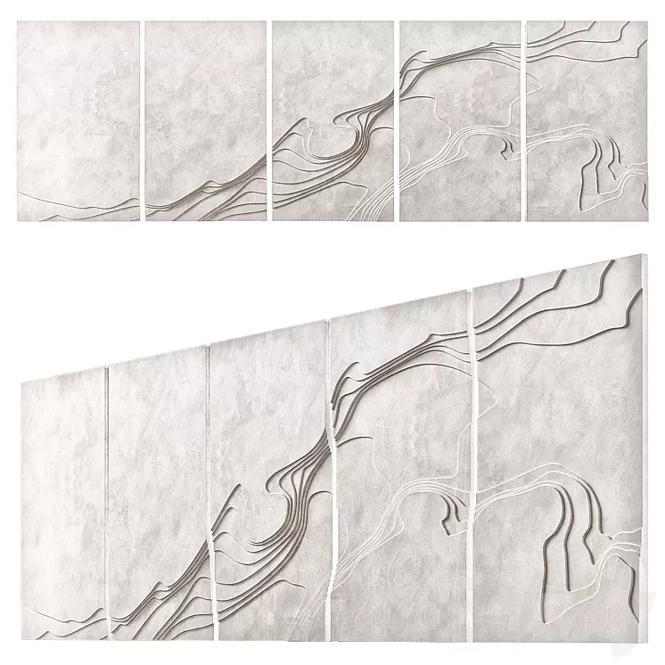 Petr Weigl Contour Cluster White 3D Model Free