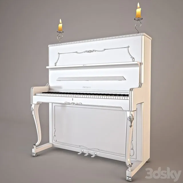 Petrof pianos 3D Model