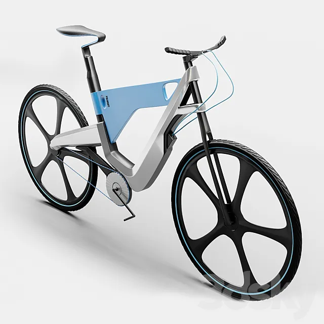 peugeot bike 3D Model