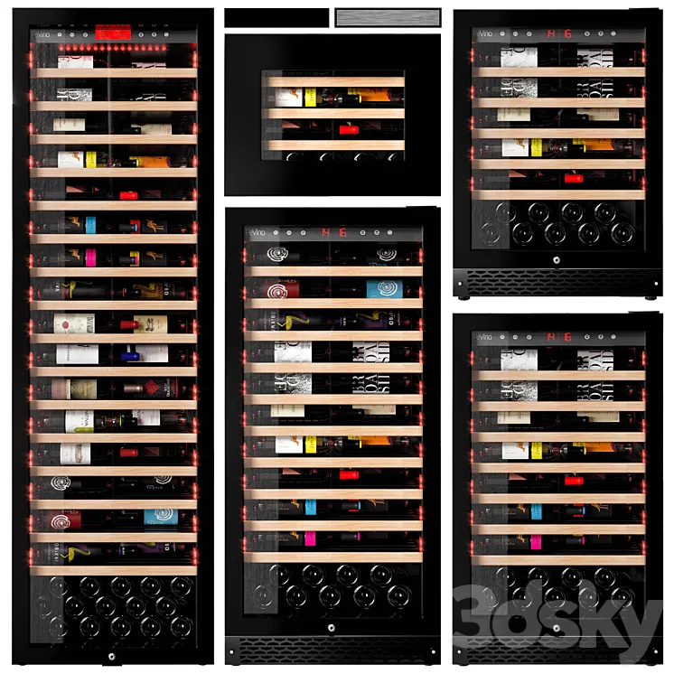 Pevino Wine fridge set Free Download