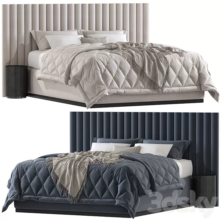 PEYTON BEDS 2 3D Model Free