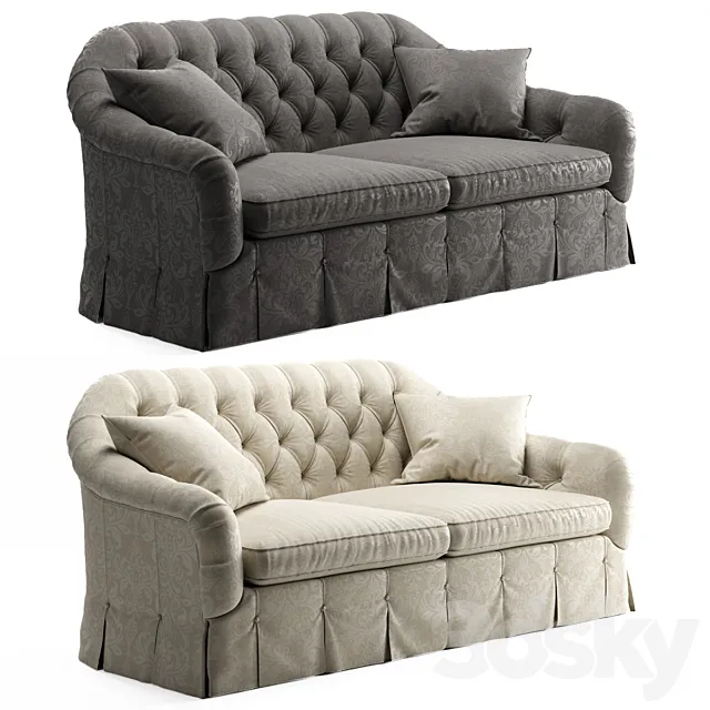 Peyton sofa by Ethan Allen 3DModel