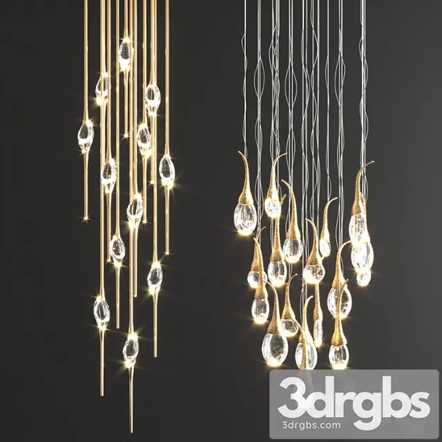 Pezzo mancante & seed cloud chandelier