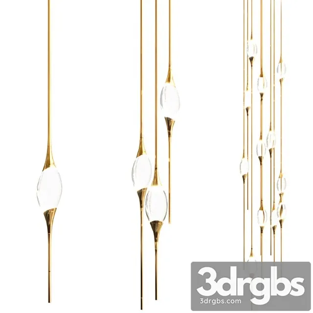 Pezzo round chandelier