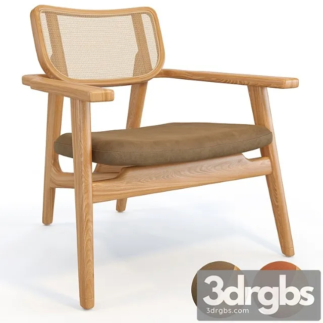 Phileas 1 Armchair 3D Model Free