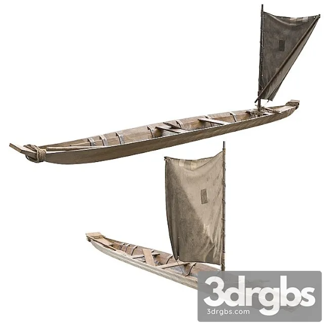 Philemon boat 3D Model Free