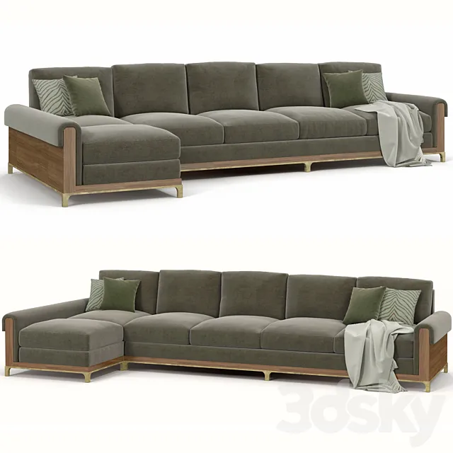 Philip Nimmo NEWMAN SECTIONAL SOFA 3D Model