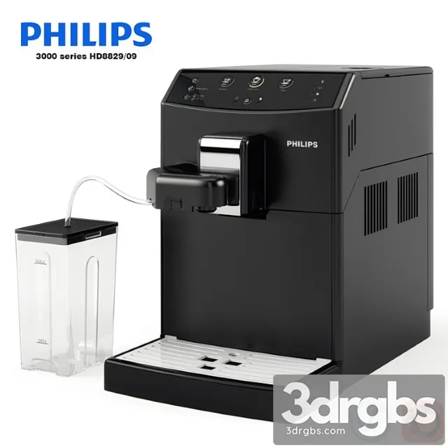Philips 3000 Series Hd8829 09 3D Model Free