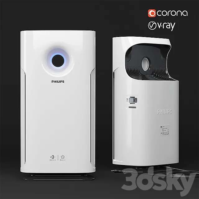 Philips AC3256 air purifier 3DModel