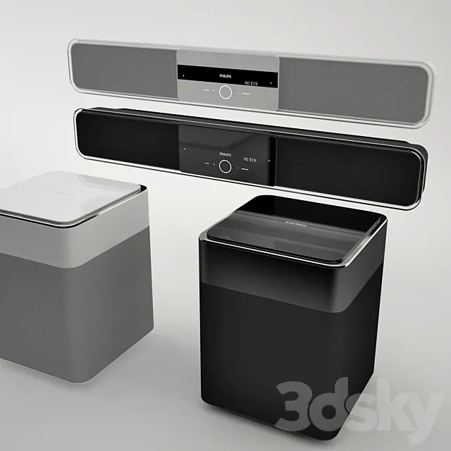 Philips Ambisound HTS8140 Soundbar 3DModel