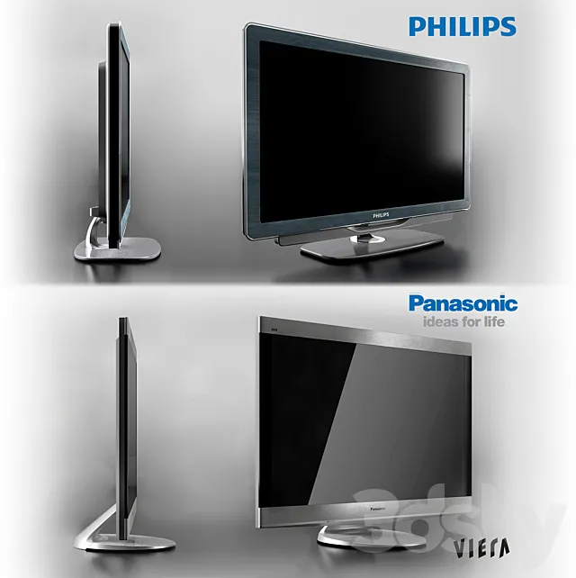 Philips and Panasonic 3D Model