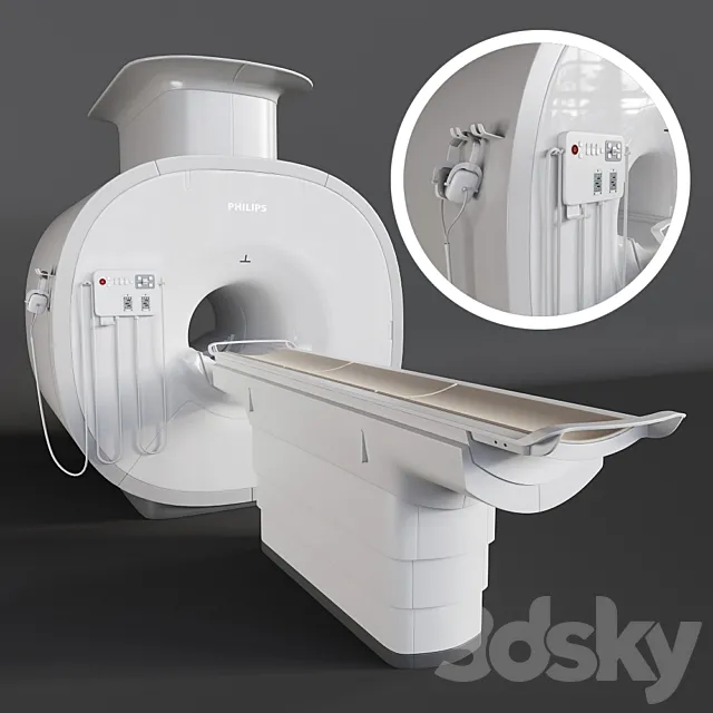 Philips Multiva 1.5T 3D Model