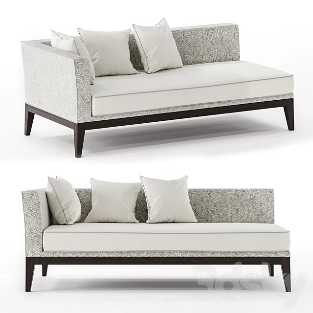 Phillipe Hurel Mallory Bench 3D Model