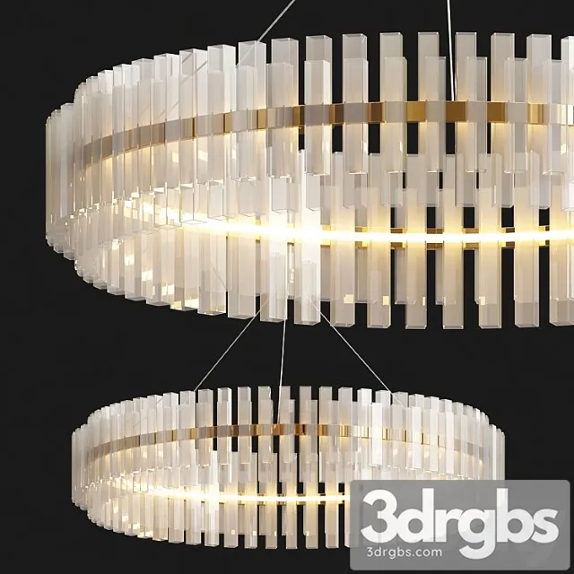 Phoebe round led crystal chandelier