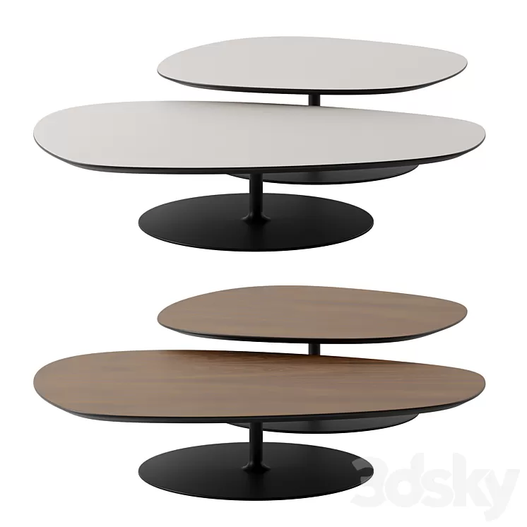Phoenix coffee tables by Moroso 3D Model
