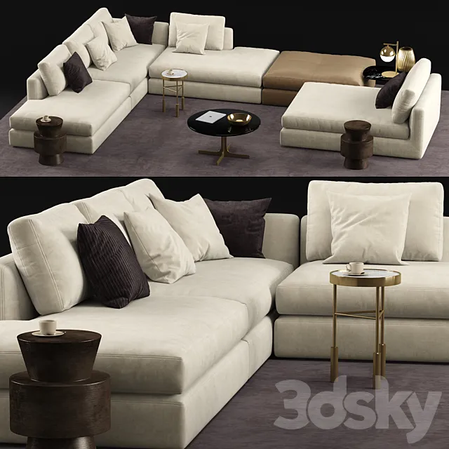 Phoenix sofa - MisuraEmme 3DModel