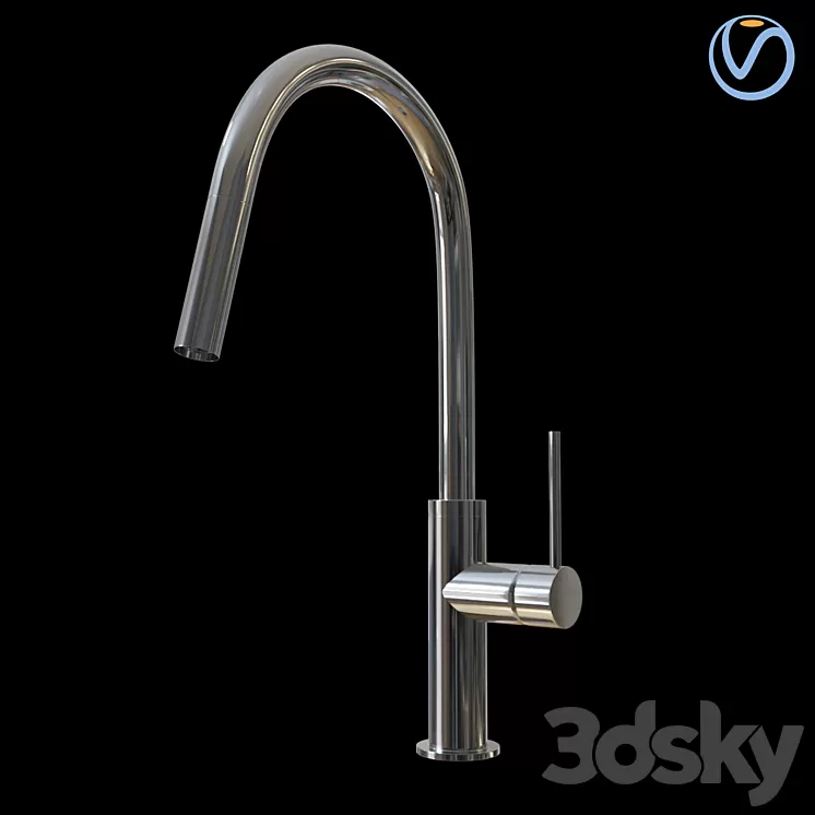 Phoenix Tap VIVID SLIMLINE PULL OUT SINK MIXER 3D Model