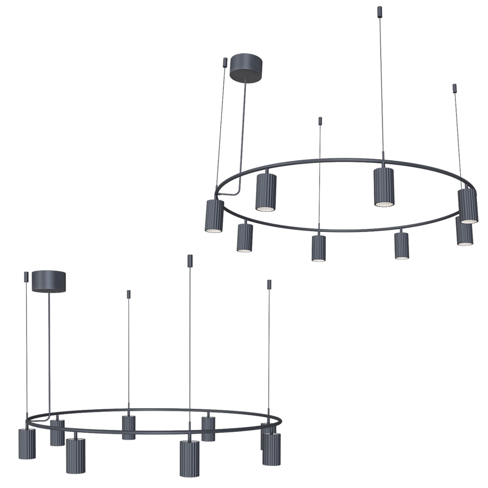 Pholc - Chandelier Donna Circle 100 3D Model