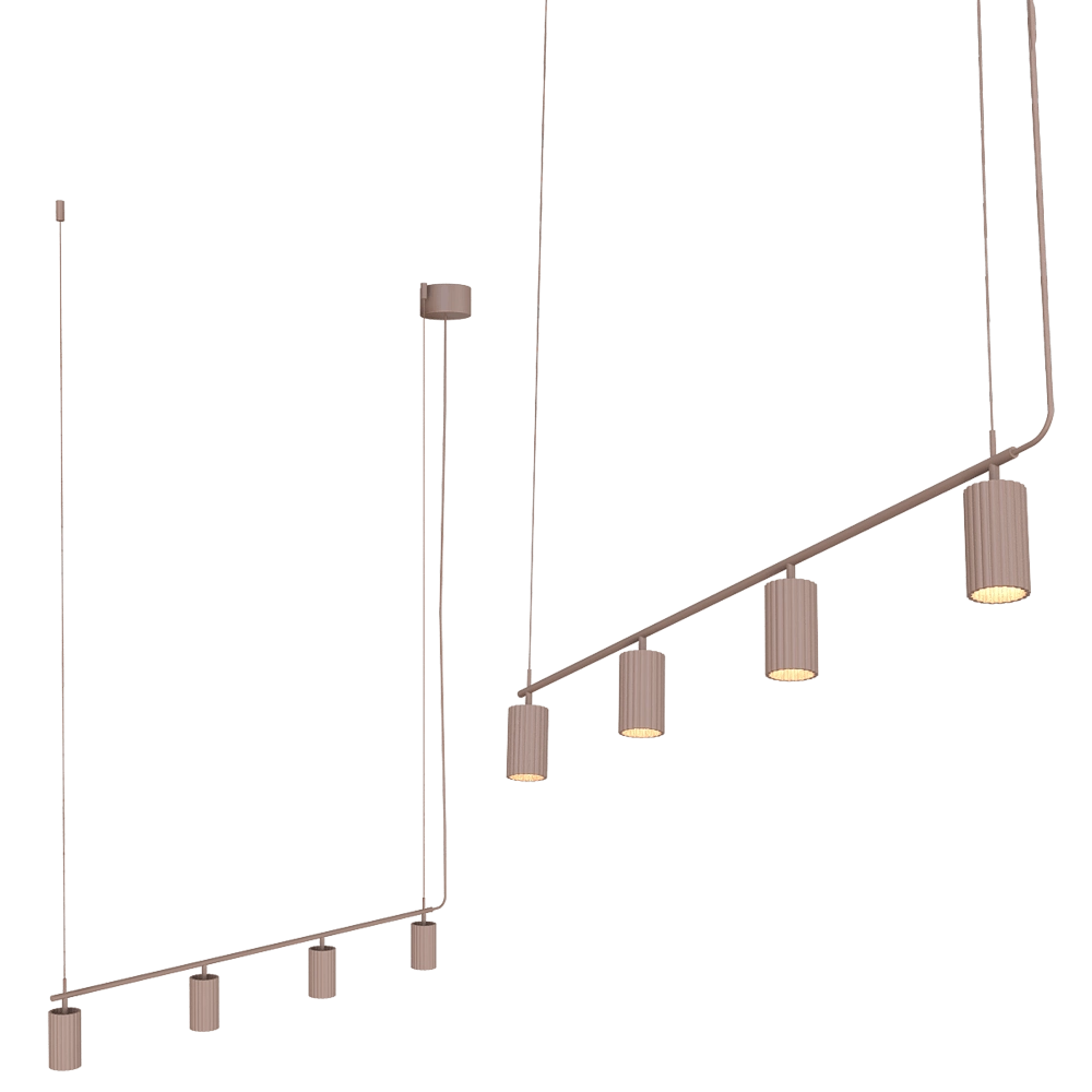 Pholc - Pendant lamp Donna Line 120 3D Model
